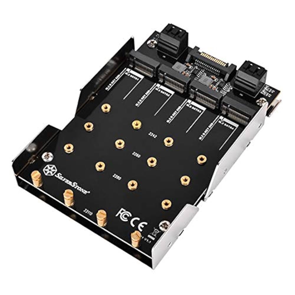 SilverStone 社 HDD ４ベイストレージケース ホットスワップ対応の4ベイHDDケース、SilverStone「TS434U